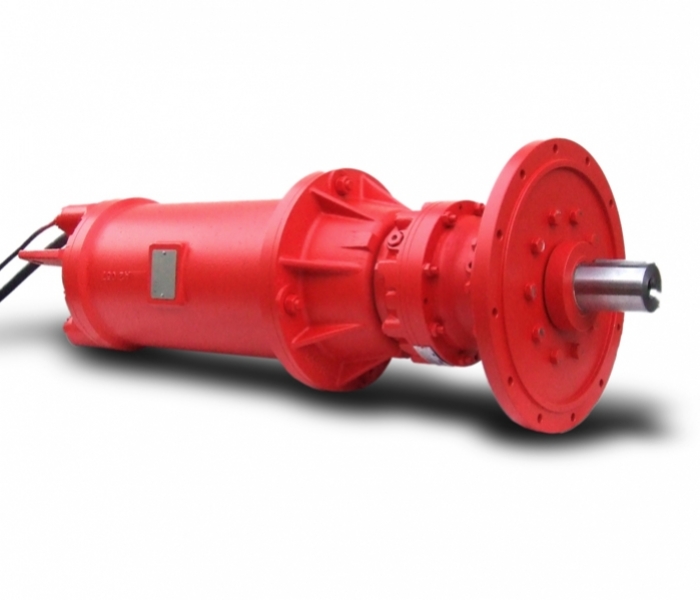 BTSQR240C4 kW 22 4 pole with planetary gearbox ratio 11.2 for submerged aerators